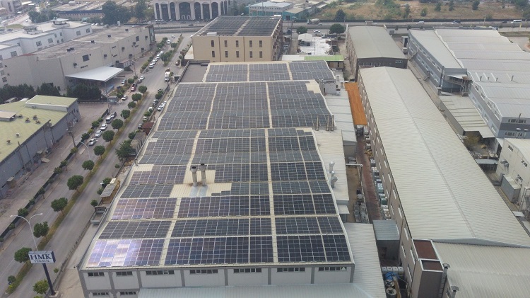 1.1MW Commercial PV Plant in Bursa, Turkey